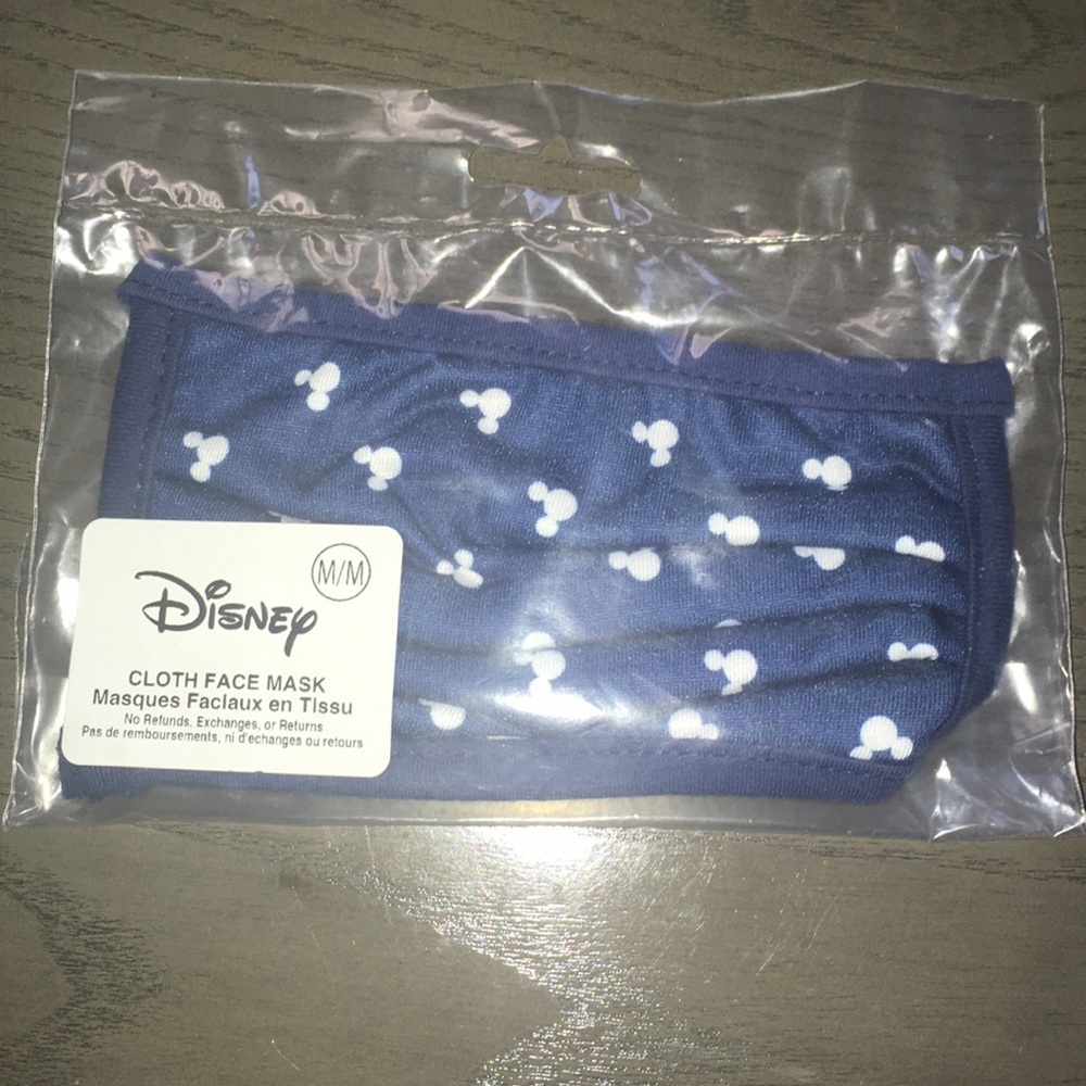Disney Cloth Face Mask size Medium